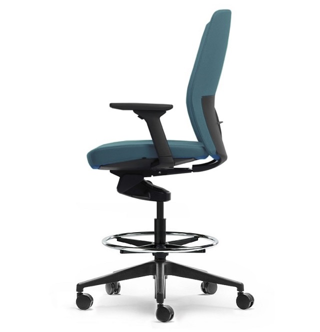 Advanta__Aveya_Upholstered_Back_DRAFTING__13__1 Aveya Fully Upholstered Drafting - Black - Image 1