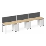 Luna Single Sided Bench - 3 Person