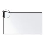 LX6 Slim Frame Magnetic Whiteboard