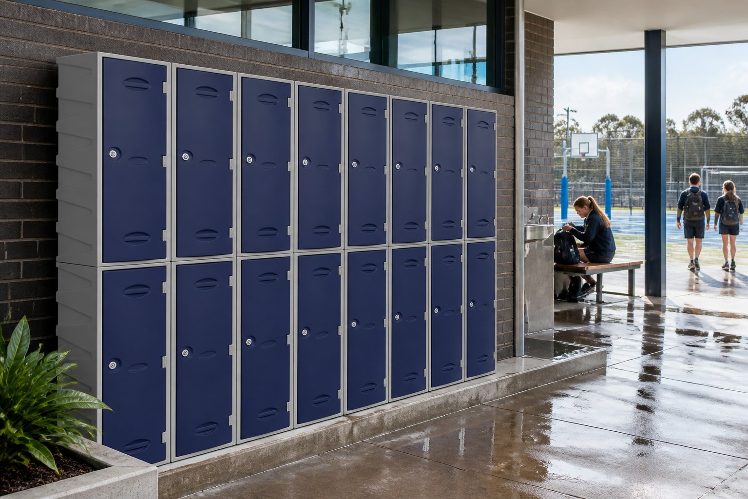 Combi Outdoor Locker