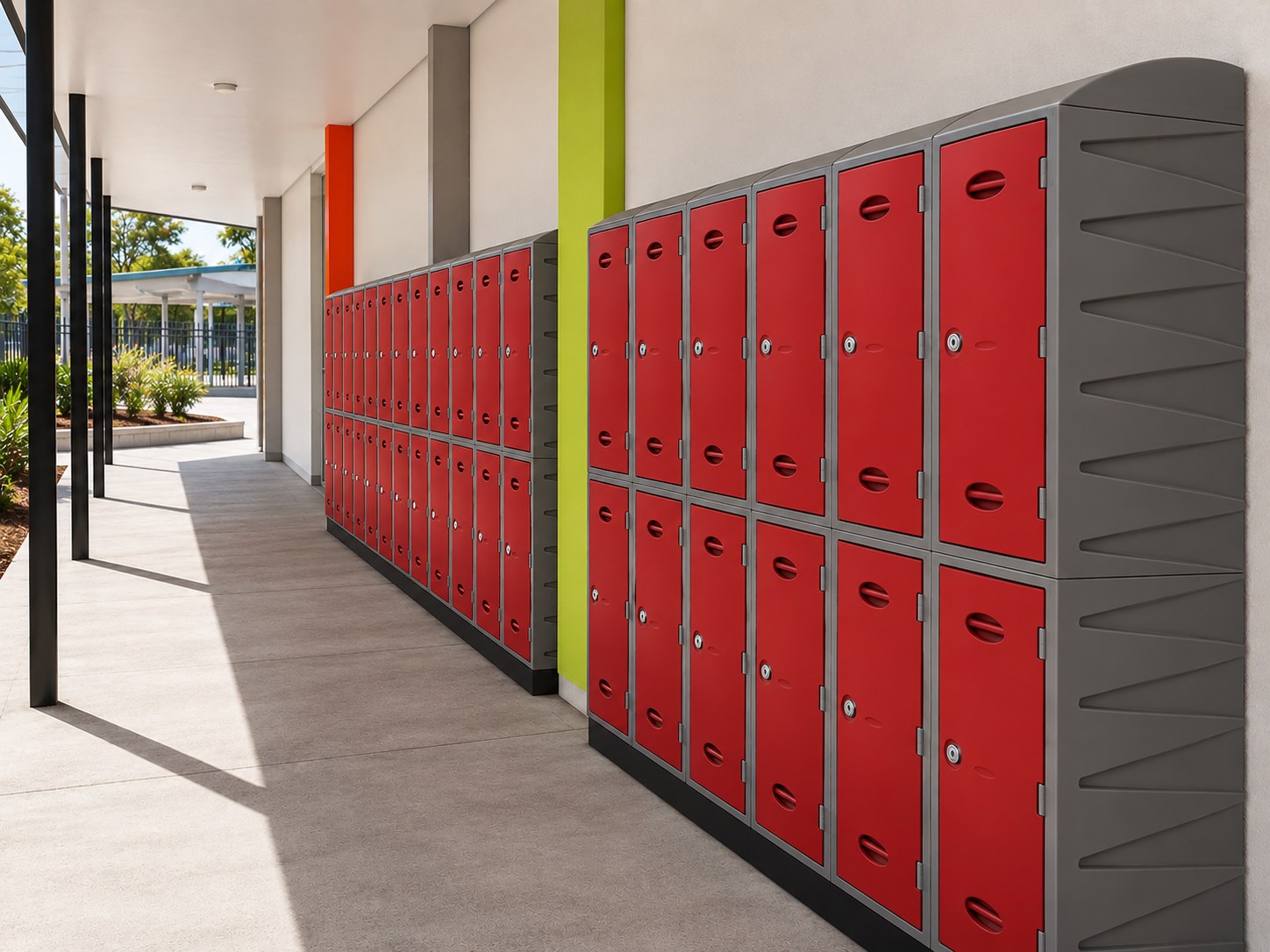 Combi Outdoor Locker