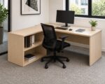 Core Desk with Bookcase Return - Image 2
