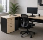 Core Desk with Drawers and CPU Storage - Image 2