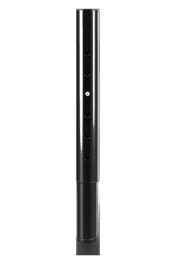 Height adjustable telescopic table leg