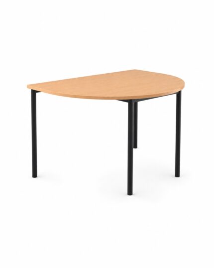 Dee Dee Table in Beech with black frame