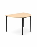 Dee Dee Table in Maple with black frame