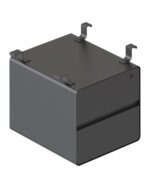 Deluxe 2 Drawer Hanging Pedestal