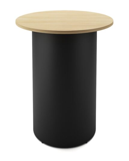 Drum Base Round High Bar Table