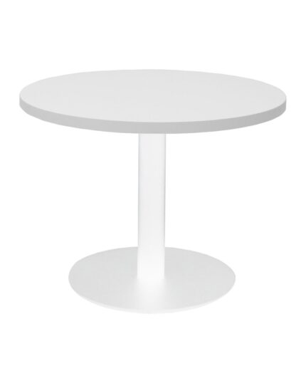 Estilo Round Coffee Table with Flat Disc Base - view 2