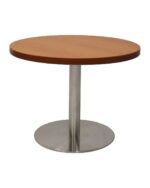 Estilo Round Coffee Table with Flat Disc Base - view 8