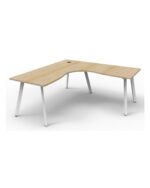 Eternity Single Sided Corner Workstation - view 2