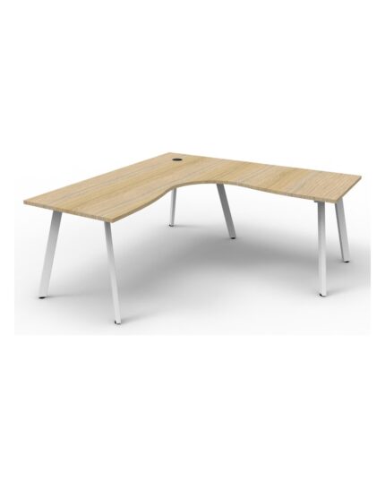 Eternity Single Sided Corner Workstation - view 2