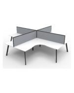 Eternity Single Sided Corner Workstation - view 7