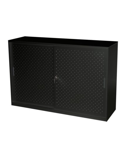 GO Steel Perforated Sliding Door Cupboard - view 2