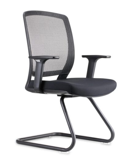 Hartley Mesh Cantilever Visitor Chair