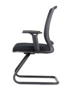 Hartley Mesh Cantilever Visitor Chair - view 3