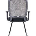 Hartley Mesh Cantilever Visitor Chair - view 5