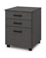 Mobile Pedestal 2 Drawer 1 File - Ironstone