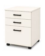 Mobile Pedestal 2 Drawer 1 File - Parchment