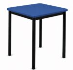 Square Table 600x600 - Blue top