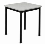 Square Table 600x600 - Light Grey Speckle top