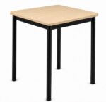 Square Table 600x600 - Pale Wood top