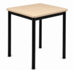 Square Table 600x600 - Pale Wood top