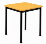Square Table 600x600 - Yellow top