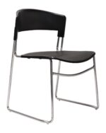 Zola Sled Base Visitor Chair - view 3