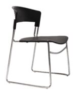 Zola Sled Base Visitor Chair - view 4