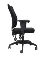AM100 Medium Mesh Back Operator Chair - Black