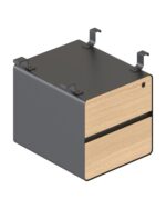 Deluxe 2 Drawer Hanging Pedestal - Image 2
