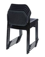 EFI Frame Sled Base Visitor Chair - Black