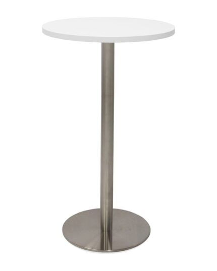 Estilo Round Dry Bar Table - Natural White