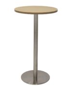 Estilo Round Dry Bar Table - Natural Oak