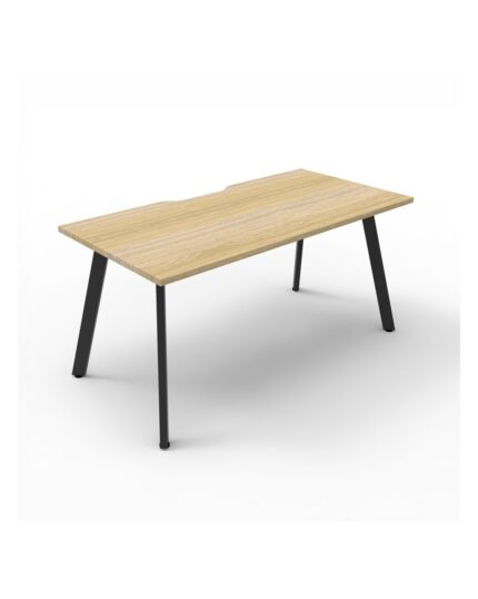 Eternity Double Sided Workstation - Natural Oak