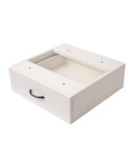 Executive Gas Spring Dual Monitor Arm - Natural White