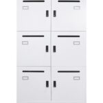 GO Steel 6 Door Office Locker Unit