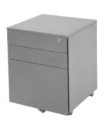 GO Steel Mobile Pedestal - 3 Drawer - view 4
