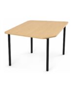 Shield Pro collaborative classroom table - Single Select Beech