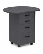 Zipp Caddy mobile teaching station - Arc Top - Charcoal