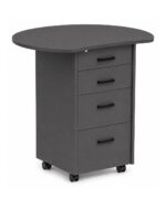 Zipp Caddy mobile teaching station - Arc Top - Ironstone