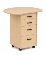 Zipp Caddy mobile teaching station - Arc Top - Raw Birchply