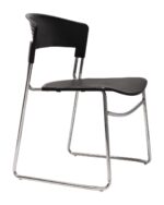Zola Sled Base Visitor Chair - view 4