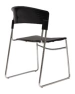 Zola Sled Base Visitor Chair - view 6