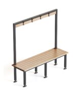 Bench Seat With Overhead Hanging Rail - Image 2