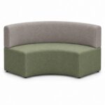 Quartz Curved Modular Lounge - single module