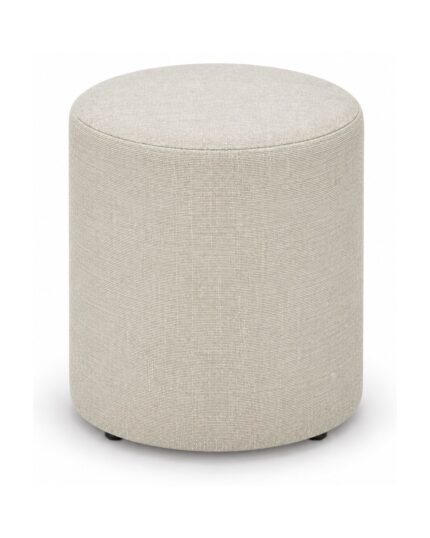 Round 400 Ottoman - Keylargo Oatmeal fabric
