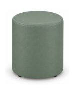 Round 400 Ottoman - Lustrell Eucalyptus vinyl