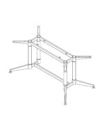 Typhoon Single Stage Meeting Table Frame - Image 6